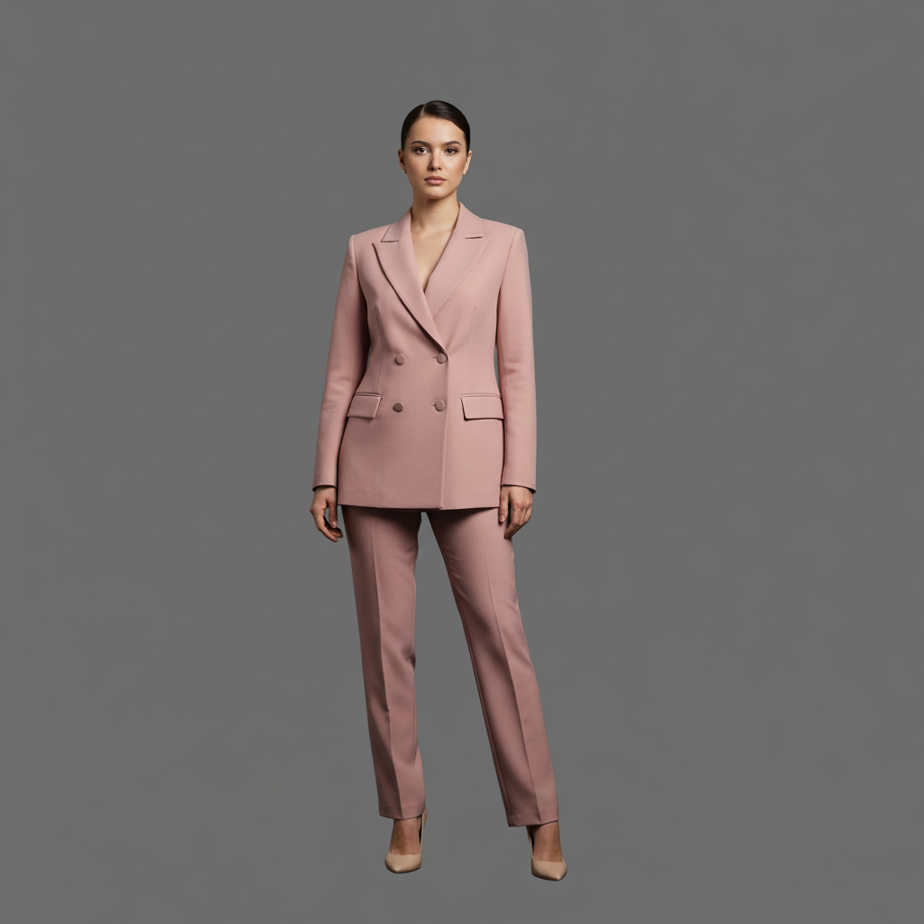 Women’s Double-Breasted Suit
